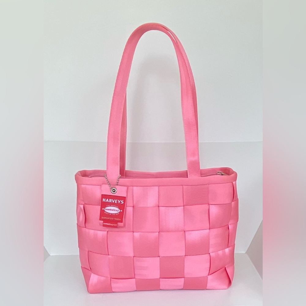 Vintage The Original Harvey’s Seatbelt Bag, Pink Seatbelt Shoulder Bag